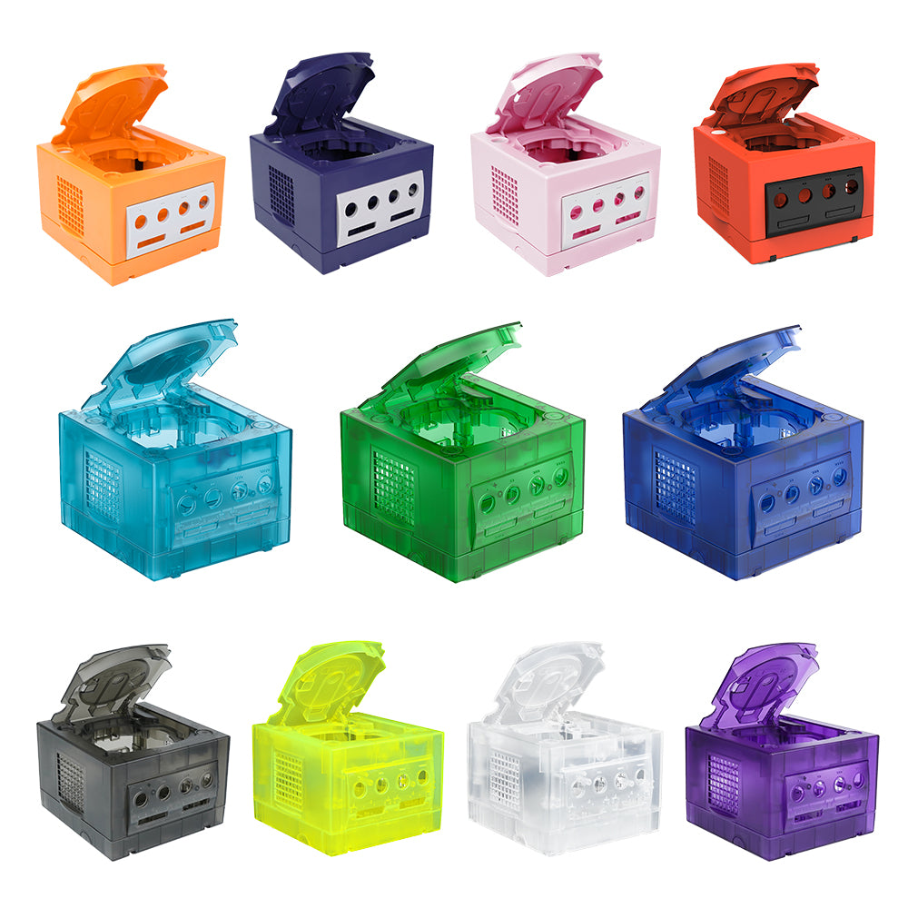 Bitfunx Transparent Replacement Shell for GameCube - Bitfunx Official Store