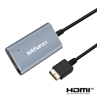 Bitfunx RGBS/Component to HDMI® Adapter for PS1&PS2