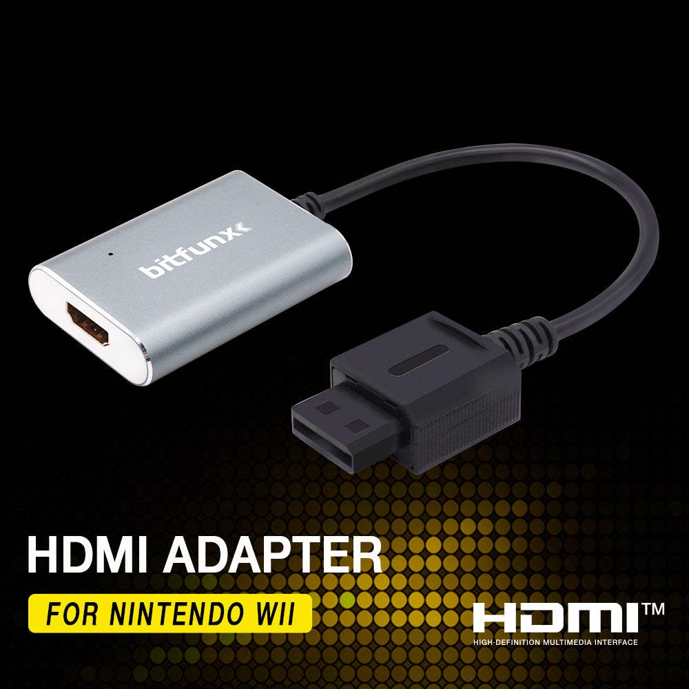 Bitfunx Component to HDMI® Adapter for Nintendo Wii
