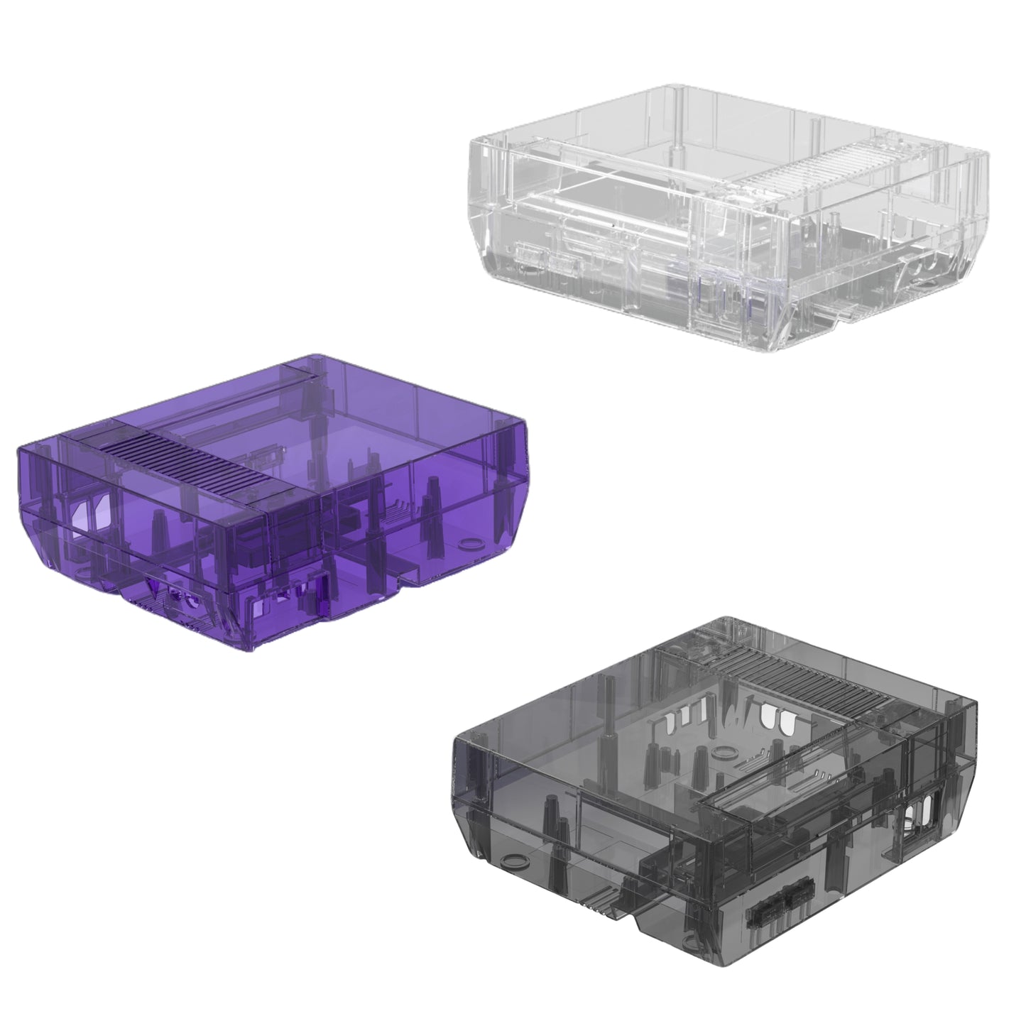 Bitfunx Transparent Replacement Shell for Nintendo Entertainment System - Bitfunx Official Store
