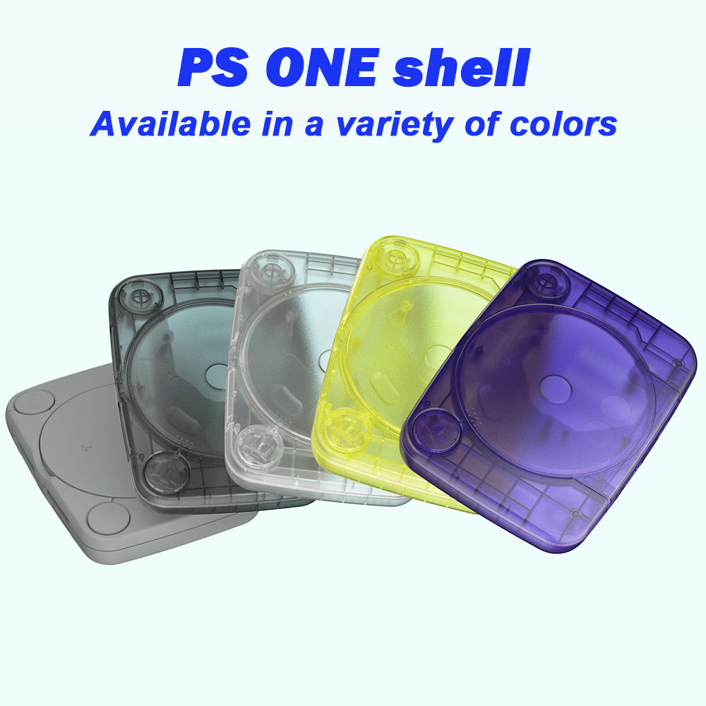 Bitfunx Transparent Replacement Shell for PlayStation One - Bitfunx Official Store