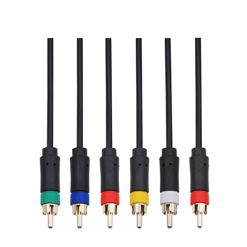 Bitfunx Component Cable 1.8m Premium High Resolution  for Sony PlayStation 2 & 3 - Bitfunx Official Store