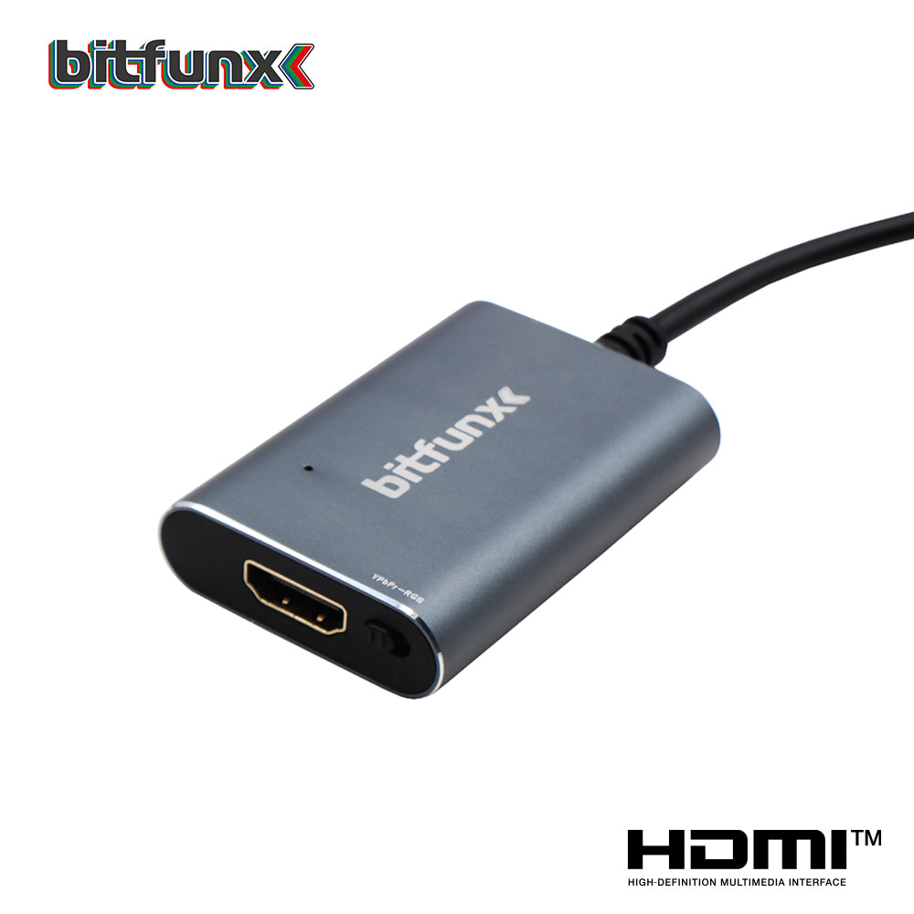 Bitfunx RGBS/Component to HDMI® Adapter for PlayStation 2