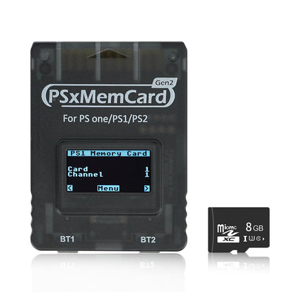 Bitfunx PSxMemCard Gen2 for PS One PS1 PS2 - Bitfunx Official Store