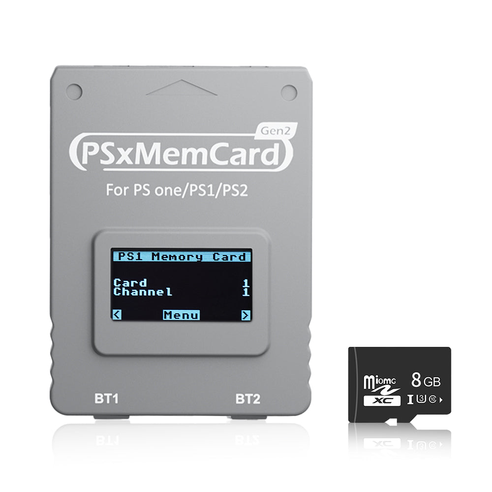 Bitfunx PSxMemCard Gen2 for PS One PS1 PS2 - Bitfunx Official Store