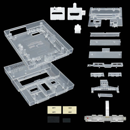 Bitfunx Transparent Replacement Shell for Super Nintendo NTSC-U - Bitfunx Official Store