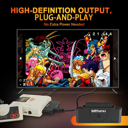 Bitfunx RGBS to HDMI for PC Engine Core Grafx I & II - Bitfunx Official Store